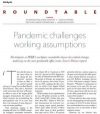 PERE Roundtable 2021 – Pandemic challenges working assumptions
